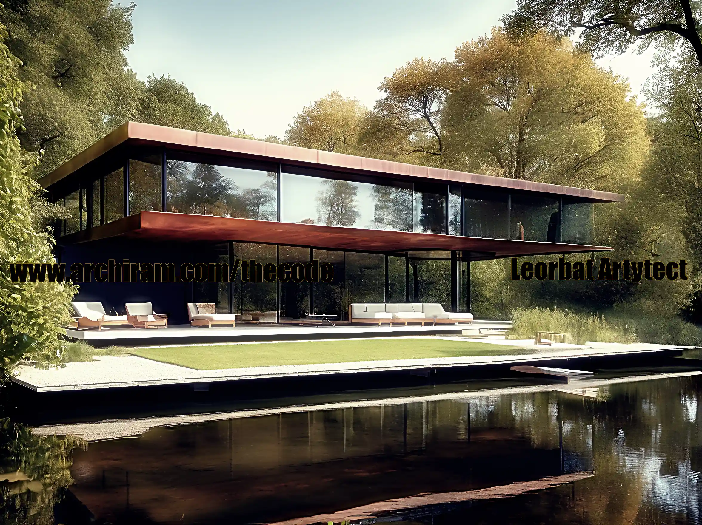 case moderne sul lago progetto casa villa moderna - lago